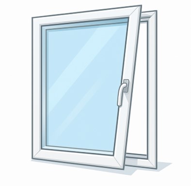 Arkay Windows Slimline 58BW Casement